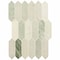 Msi Icelandic Green Picket SAMPLE Polished Marble Mosaic Tile ZOR-MD-0397-SAM - alternate 1